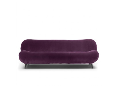 Prianera Sofá de lujo de 3 plazas Sofás Asientos Tela Diseño Sofá Muebles Estilo Textil Nuevo