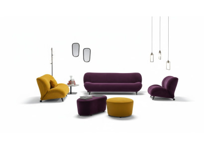 Moderno conjunto de sofá 3+2 plazas sillones x2 taburete conjunto de sofá de diseño elegantes muebles de sala de estar.