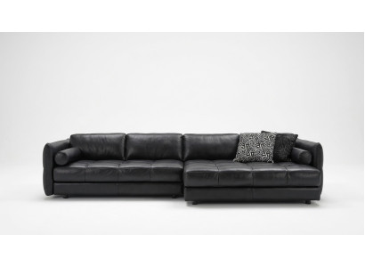 Sofá esquinero en forma de L Sofá moderno, sofá de esquina con chaise longue para sala de estar, sofá tapizado.