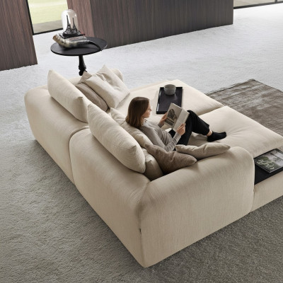 Sofá de esquina Muebles italianos Sofá Tapizado Sofá Conjunto de sofás Sofás