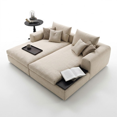 Sofá de esquina Muebles italianos Sofá Tapizado Sofá Conjunto de sofás Sofás