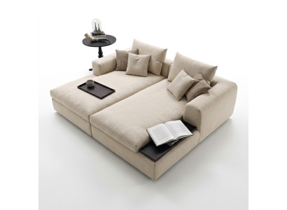 Sofá de esquina Muebles italianos Sofá Tapizado Sofá Conjunto de sofás Sofás
