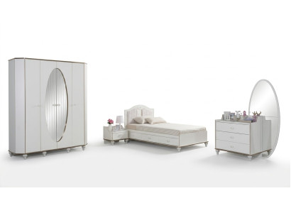 Dormitorio Conjunto Diseño Moderno Lujo 4 piezas