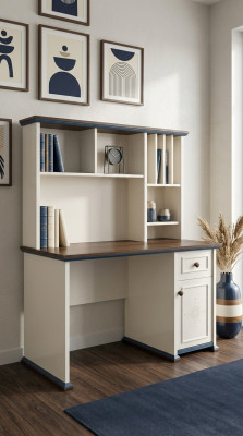 Escritorio Mesa de lujo Escritorios Estantería Armario Madera Muebles Mesas