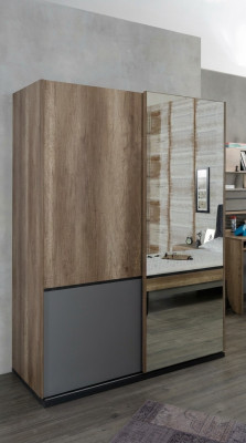 Armarios de ropa Diseño Armario Dormitorio juvenil Armario de madera Armarios