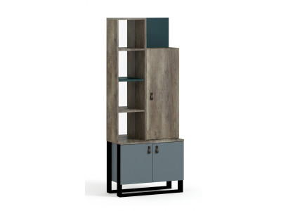 Estantería de madera para habitación juvenil, mueble de estantería, muebles de diseño moderno nuevos.