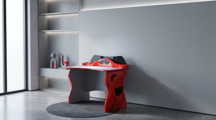 Escritorio moderno para habitación juvenil, habitación infantil, muebles de diseñador de lujo.