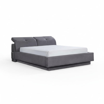 Diseño de cama cama doble Material Madera Camas tapizadas Muebles de dormitorio 160x200