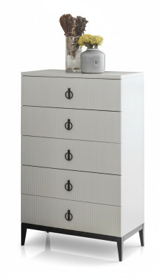 Cómoda de madera Armarios Consolas Dormitorio Armario alto moderno Credenza