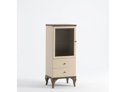 Muebles de salón de vidrio armario armarios aparador beige vitrina muebles madera