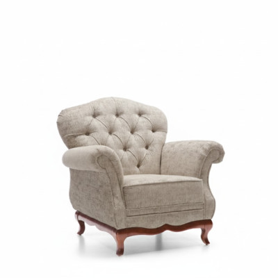 Chesterfield sofá de una plaza sillón sofá asiento mueble tapizado textil tejido