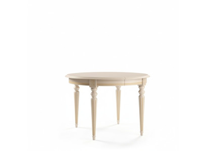 Mesas redondas de madera, muebles de comedor. Mesa clásica redonda. Nuevo.