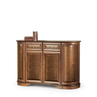 Cómoda marrón estilo antiguo Aparador Cómoda de madera Armario
