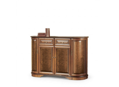 Cómoda marrón estilo antiguo Aparador Cómoda de madera Armario