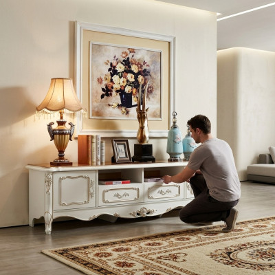 rtv Soporte Aparador Cómoda Salón Cómodas Madera Barroco Rococó