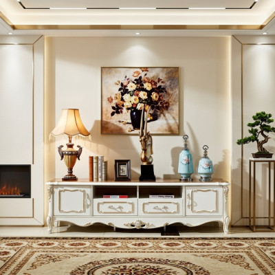 rtv Soporte Aparador Cómoda Salón Cómodas Madera Barroco Rococó