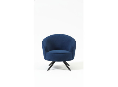 Silla de lujo de una plaza Sofá de tela Muebles tapizados Sofá Blastoff de tela