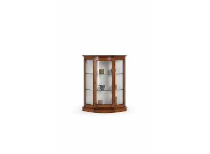 Vitrinas de vidrio armario marrón vitrina salón madera aparador muebles de lujo nuevos
