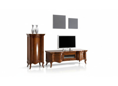 tv Schrank Aparador Marrón rtv aparador Cómoda Armario Estante Lujo Armarios Nuevo