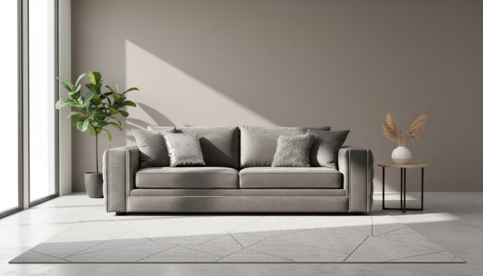 Sofá de alta calidad de 4 plazas Sofás tapizados Sofá de diseñador Sofá de lujo Chesterfield
