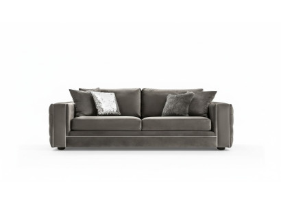 Sofá de alta calidad de 4 plazas Sofás tapizados Sofá de diseñador Sofá de lujo Chesterfield