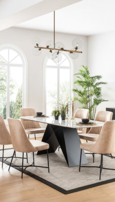 Mesa de comedor conjunto de muebles grupo comedor mesa de comedor 6 sillas conjunto de 7 piezas