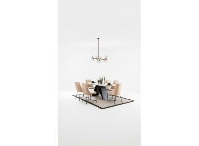Mesa de comedor conjunto de muebles grupo comedor mesa de comedor 6 sillas conjunto de 7 piezas