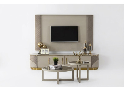 Moderno armario de TV de lujo Estilo elegante RTV para sala de estar Aparador de TV NUEVO