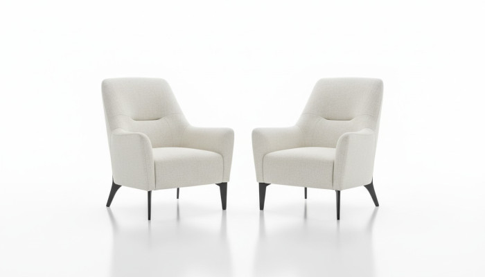 Sillón individual moderno de diseño nuevo para sala de estar sofá de una plaza.