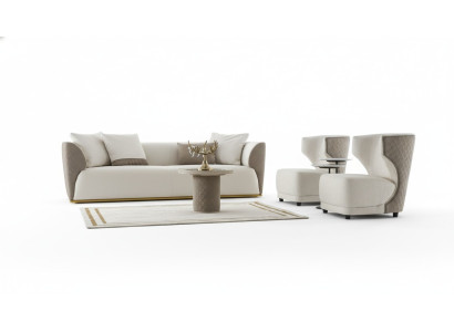 Lujo Sillón Diseño Sofá Asiento Salón Club Tapicería clásico Asiento Reláx Nuevo