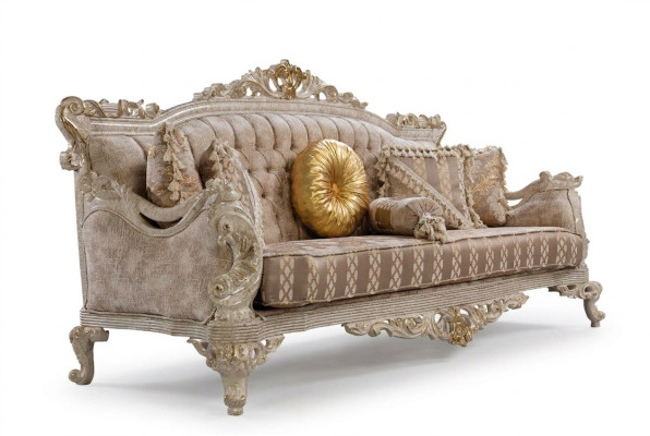 Chesterfield sofá de diseñador de 3 plazas, lujo, sofás tapizados, telas, nuevos.