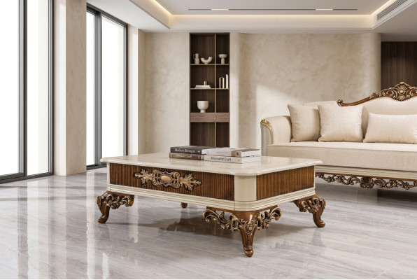 Mesa de café Mesa Mesas de café Mesa de madera Mesas Diseñador Lujo Mesa auxiliar Nuevo