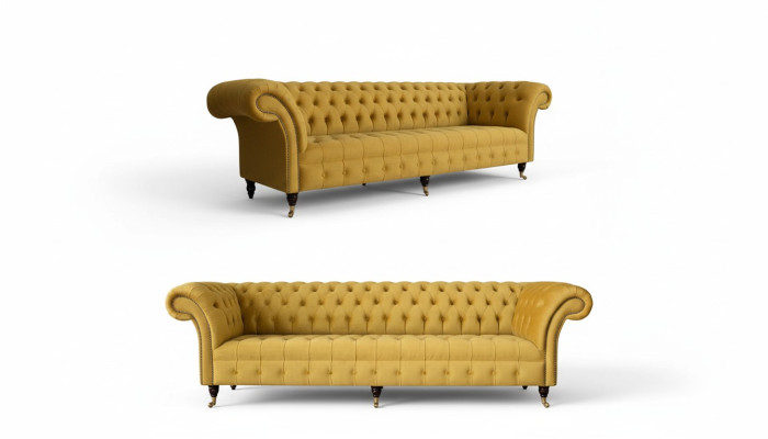 Conjunto de sofás de lujo beige de 3+3 plazas, sofá moderno, estilo de sala de estar, muebles.