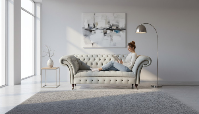 Chesterfield conjunto de sofás de lujo diseño sofá tapizado sofá asiento conjunto