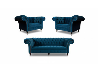 Sofá sofá tela tapicería asiento 2+1+1 asientos conjunto de sofás de diseño