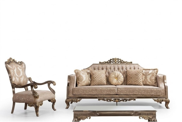Conjunto de sofá Chesterfield con mesa de centro, juego de sofás, muebles tapizados, 5 piezas.