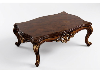 Mesa de madera Mesa auxiliar Muebles Mesa de centro de lujo Mesas de centro marrones Sala de estar