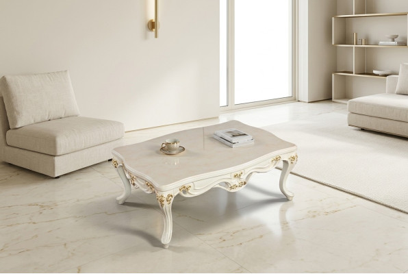 Clásico barroco de madera - Muebles clásicos, mesas de salón, mesa de centro