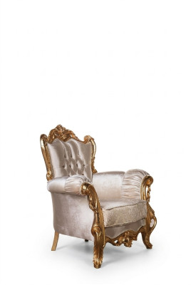 Silla de estilo antiguo con respaldo, muebles barrocos y rococós, nuevo mobiliario, sillas.