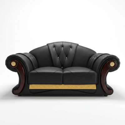 Chesterfield sofá de dos plazas Diseño Muebles Clásicos Sofás Decoración
