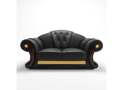 Chesterfield sofá de dos plazas Diseño Muebles Clásicos Sofás Decoración