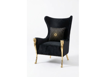 Lujo Sillón Sofá Tapizado Muebles Individual Sofás Sofá de Orejas