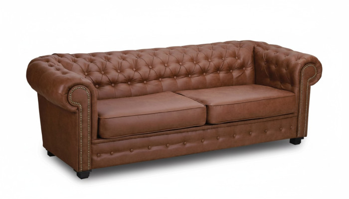 Sofá Chesterfield de tela Sofás de diseño función de cama Sofá de salón