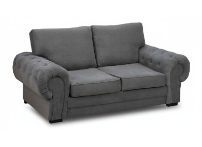 Sofá de sala de estar gris tapizado muebles sofá de dos plazas sofás tela textil