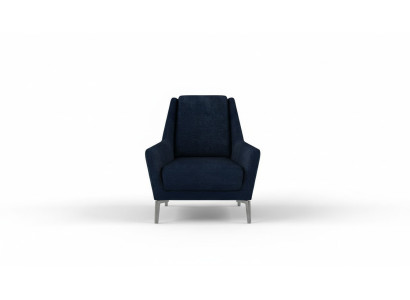 Silla de relax azul moderna de una plaza mueble de salón sillón de club nuevo
