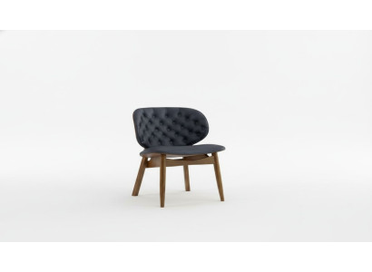 Silla Chesterfield de lujo de una plaza para comedor y sala de estar.