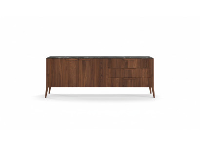 Gran aparador de madera Muebles de comedor modernos Madera maciza Cajones Nuevo