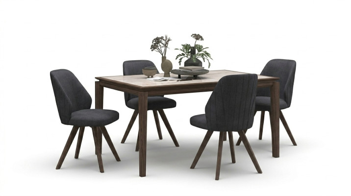 Comedor Mesa de cocina Muebles de madera maciza de lujo Muebles modernos de diseño