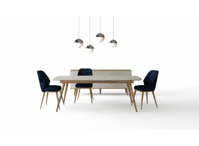 Moderno juego de muebles de comedor de 6 piezas