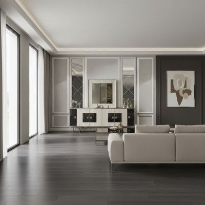 Cómoda, estante, consola, mueble, aparador, estilo italiano, cómoda, armario, lujo.